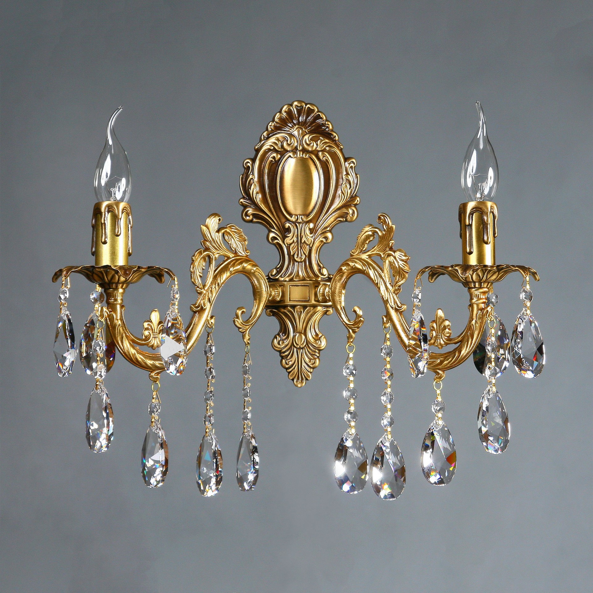 Настенное бра Ambiente Granada 2118/2 AB Tear drop