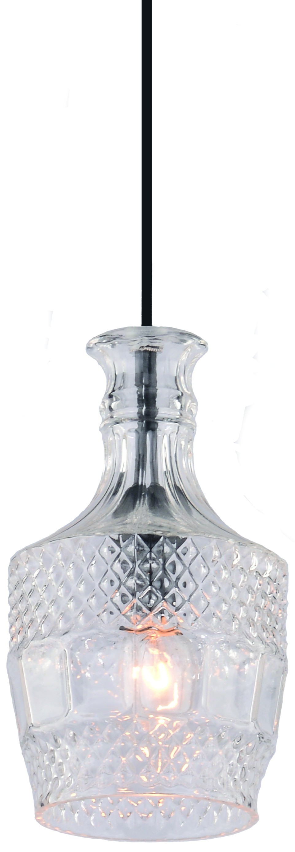 Светильник подвесной Arte Lamp CARAFFA A8066SP-1BK