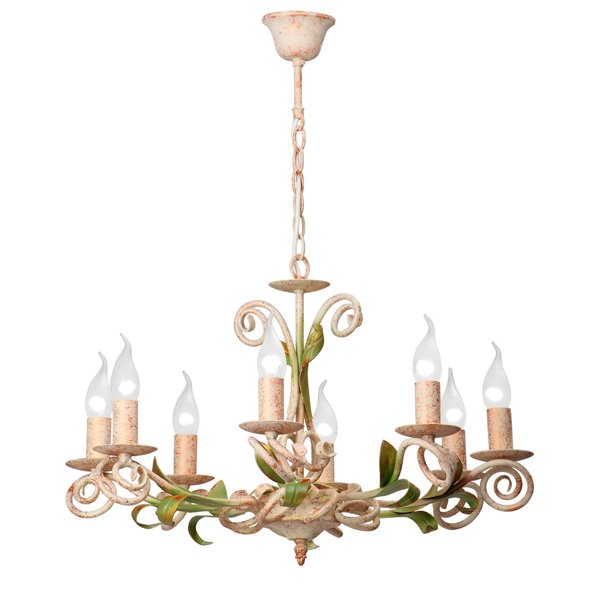 Люстра подвесная с цветочками V1011 V1011/8 Vitaluce