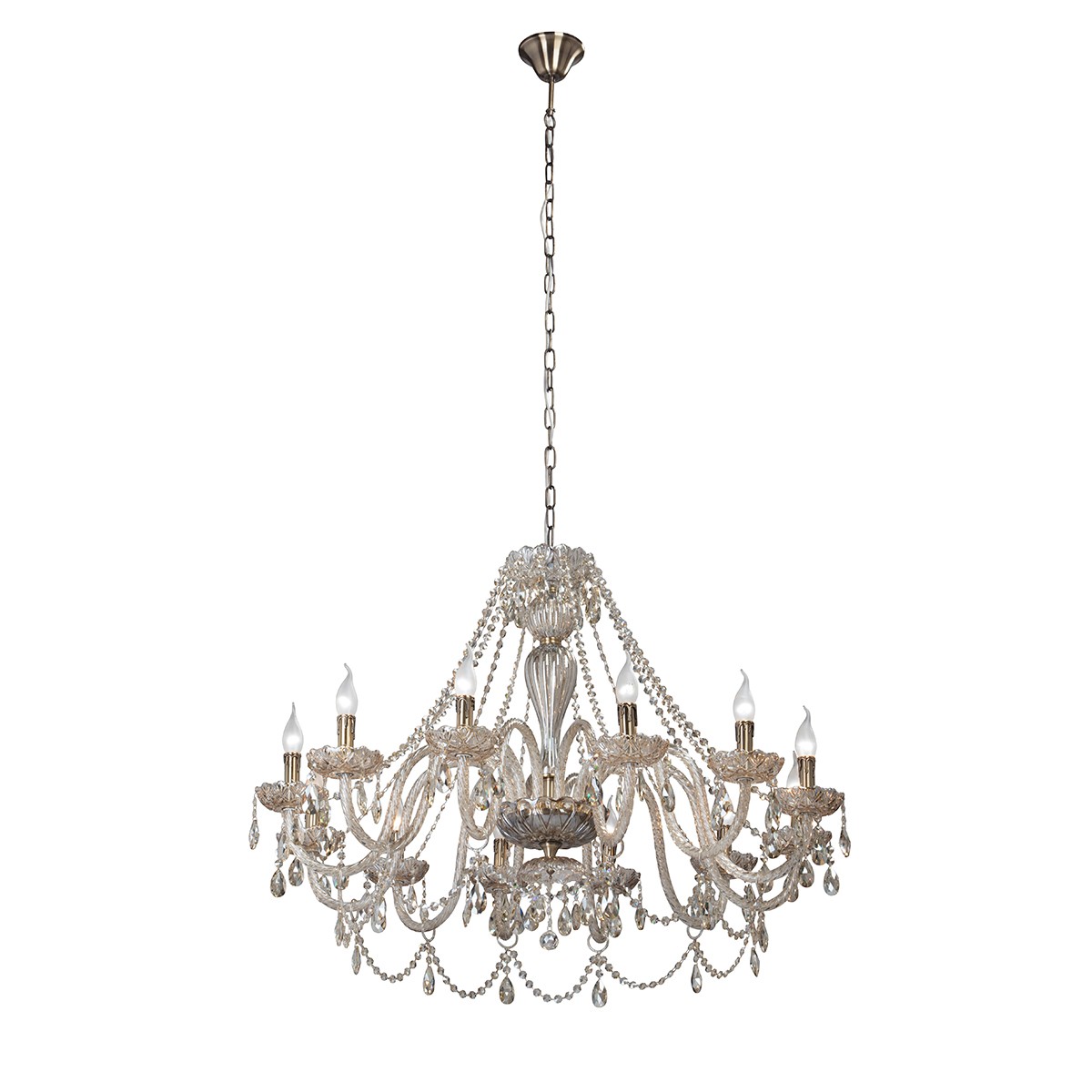 Подвесная хрустальная люстра V5087 Vitaluce Premium V5087/12