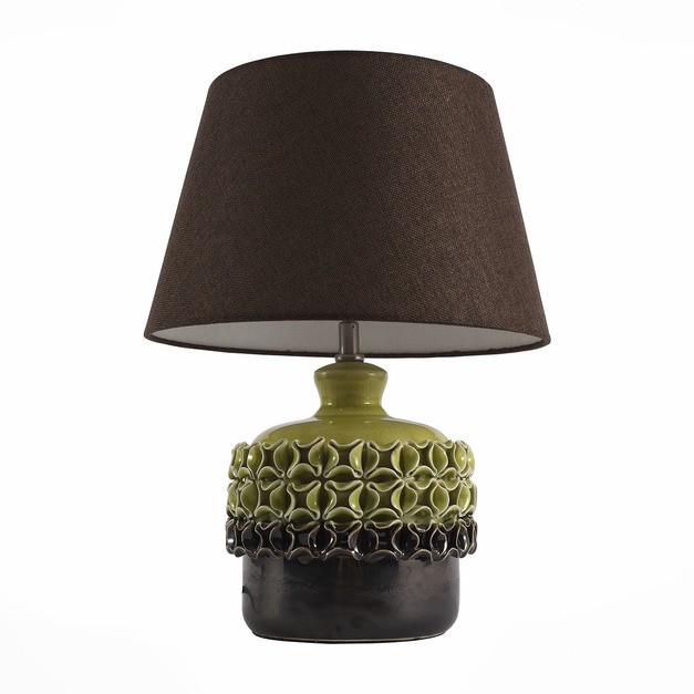 Настольная лампа с цветочками Tabella SL995.304.01 ST Luce