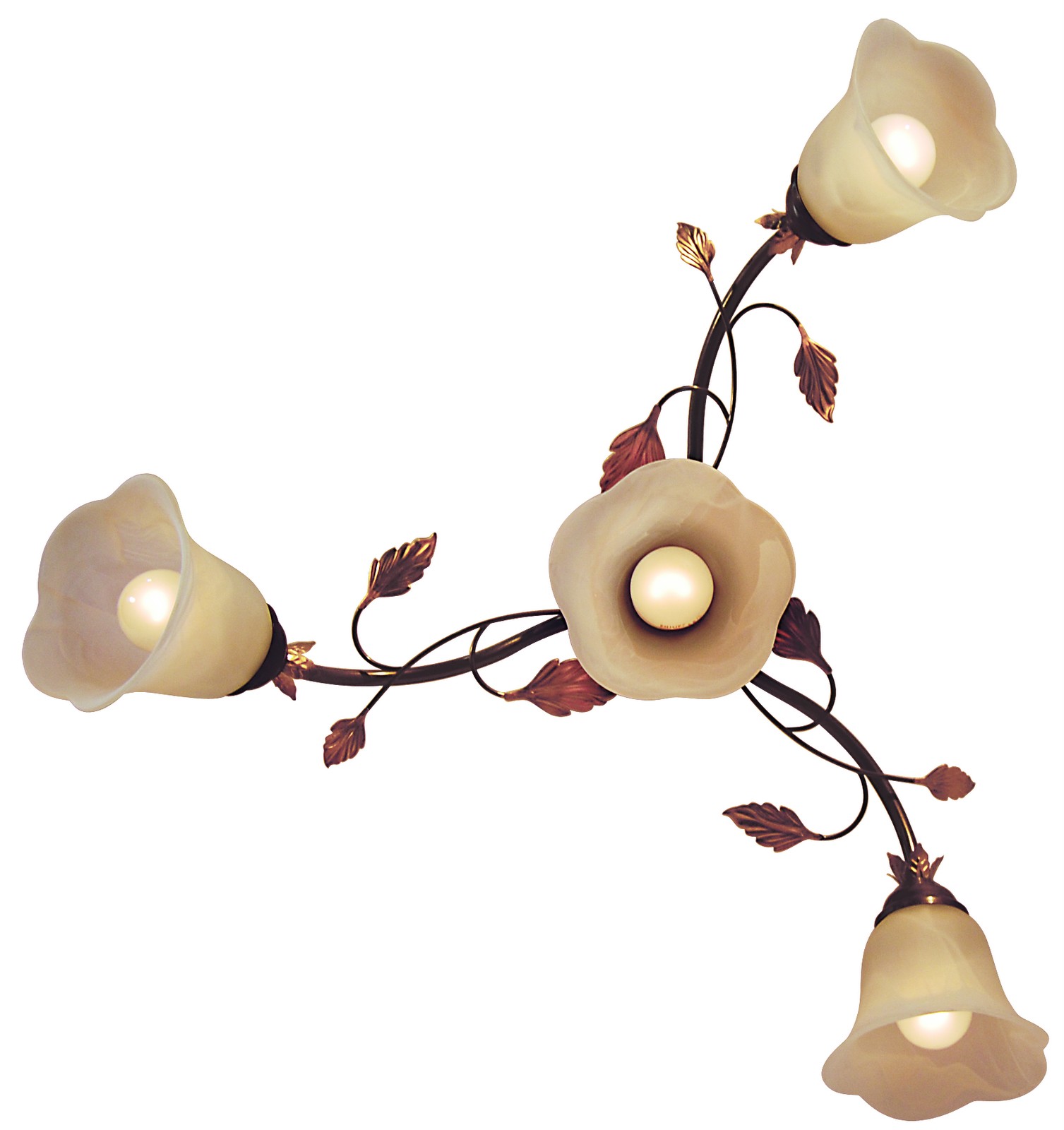 Потолочная люстра Жар Птица Сильвия L14P2-04-T