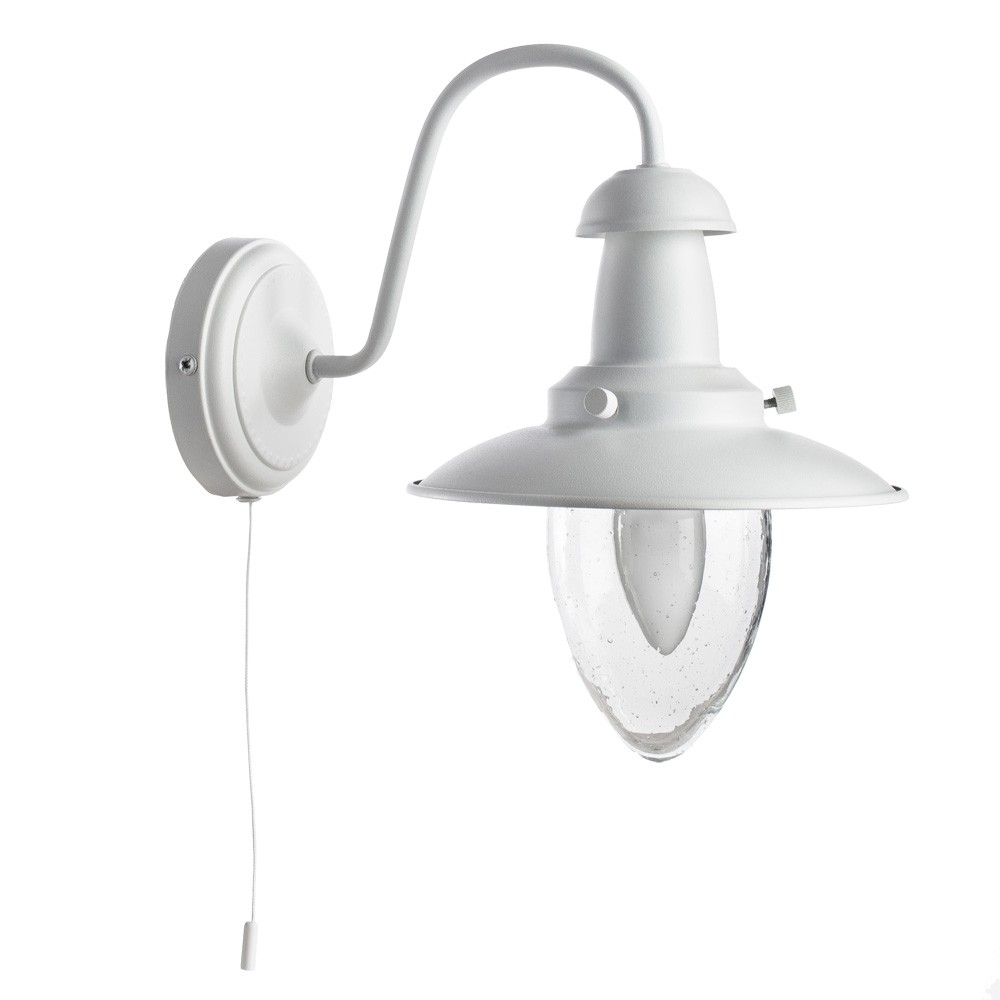 Настенное бра Arte Lamp FISHERMAN A5518AP-1WH