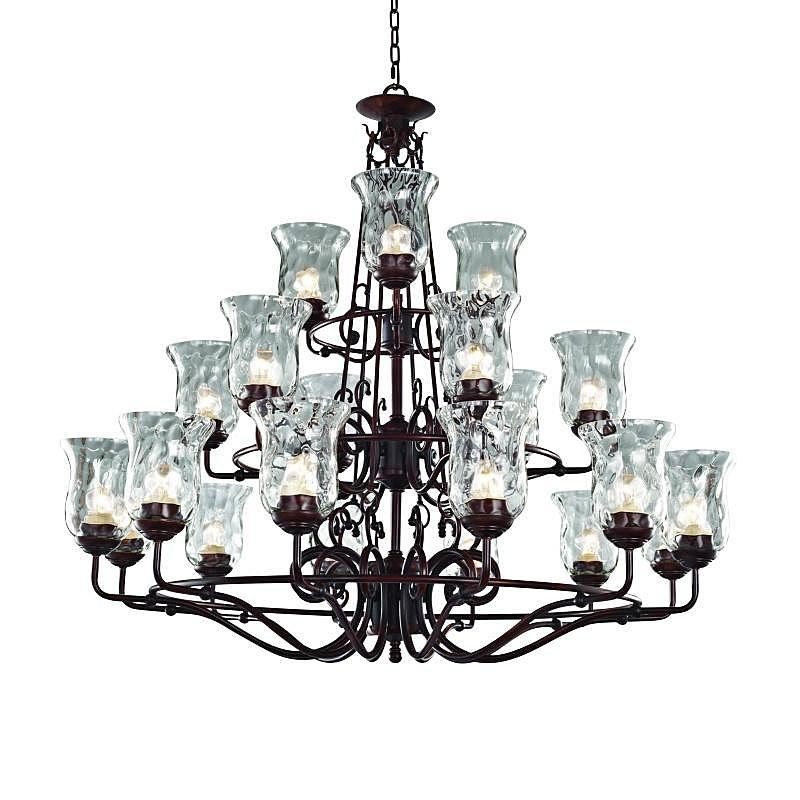 Люстра многоярусная Gela L17700.19 L'Arte Luce