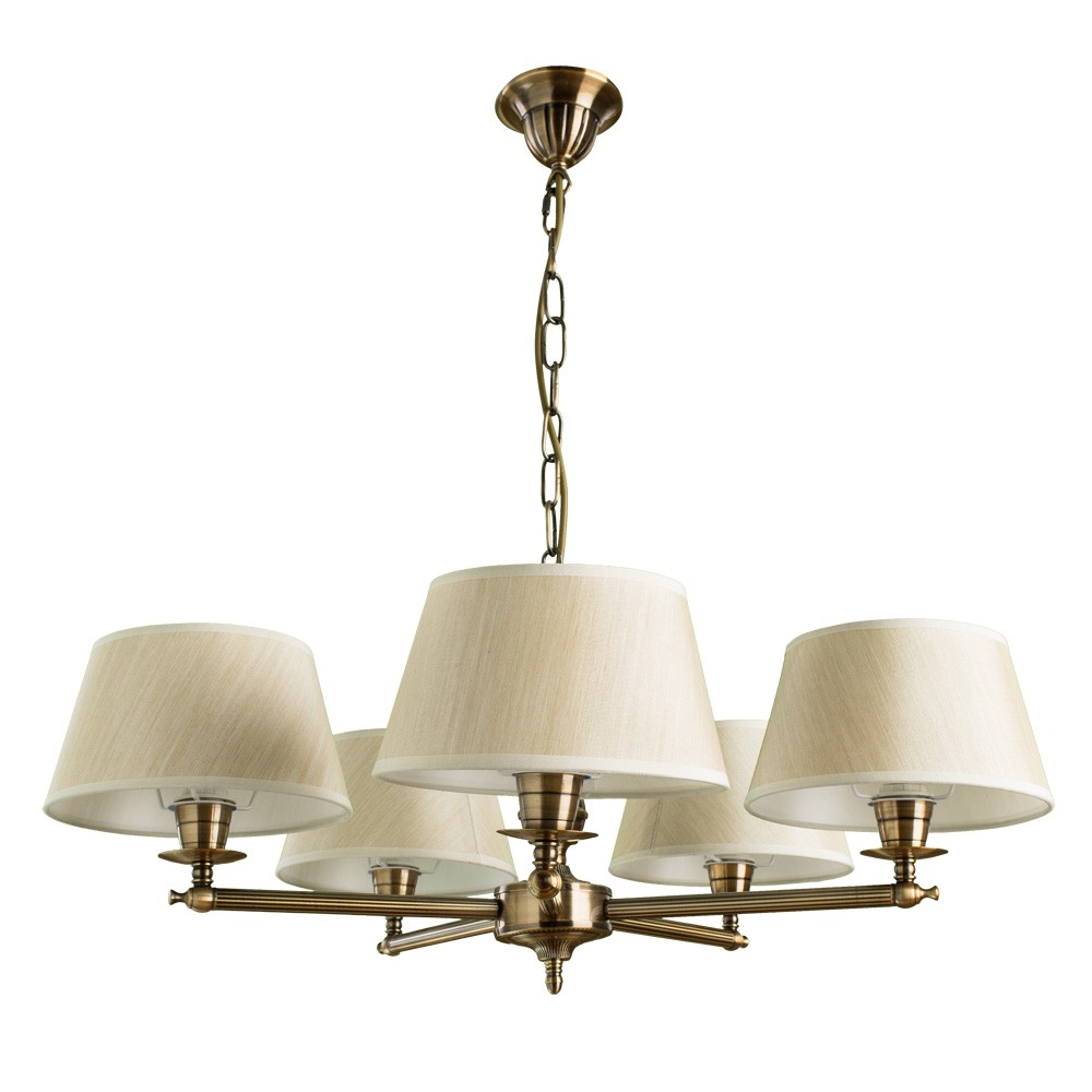 Подвесная люстра Arte Lamp YORK A2273LM-5RB