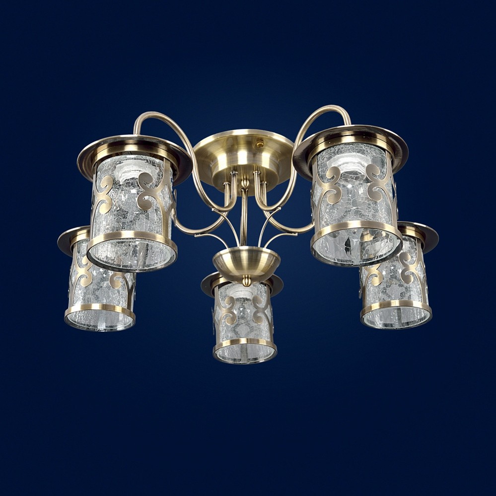 Потолочная люстра Максисвет 4610 1-4610-5-AB E27