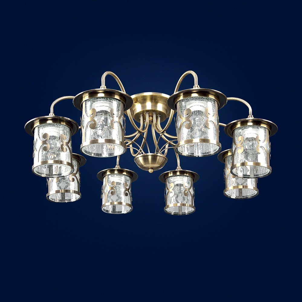 Потолочная люстра Максисвет 4610 1-4610-8-AB E14