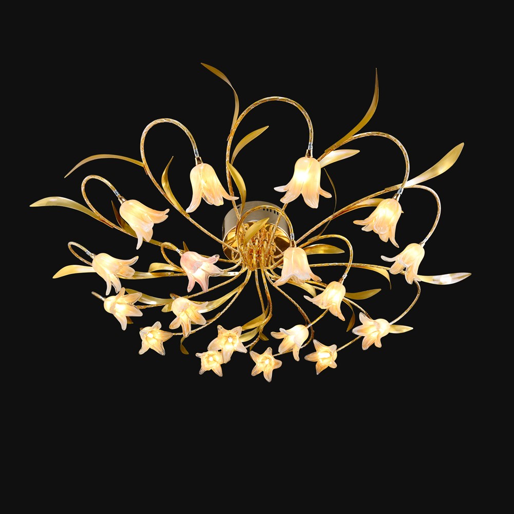 Потолочная люстра Максисвет 7895 1-7895-18-FG Y G4