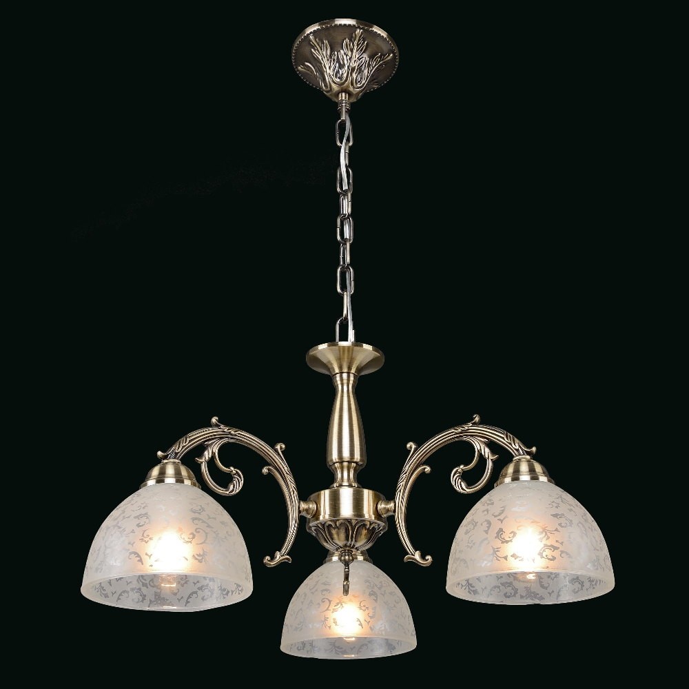 Подвесная люстра Максисвет 2-3875-3-AB E27