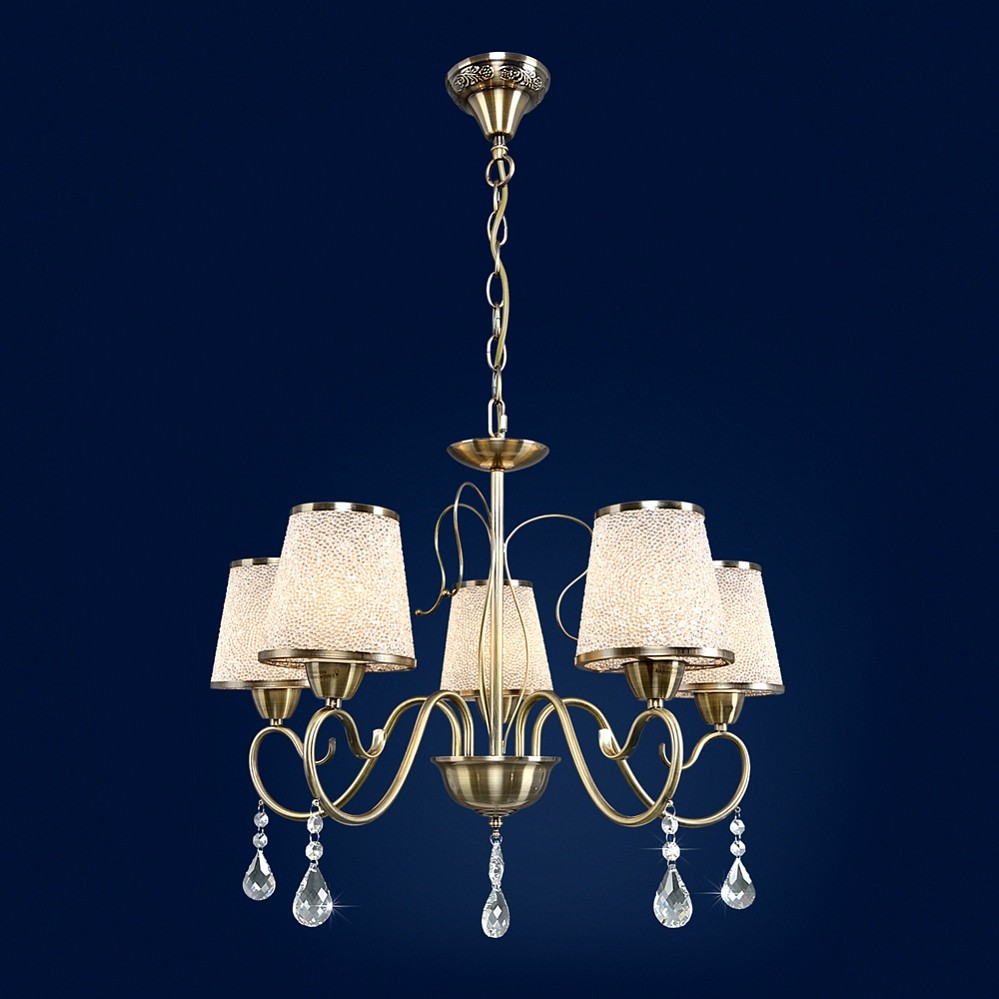 Подвесная люстра Максисвет 2-4110-5-AB E14