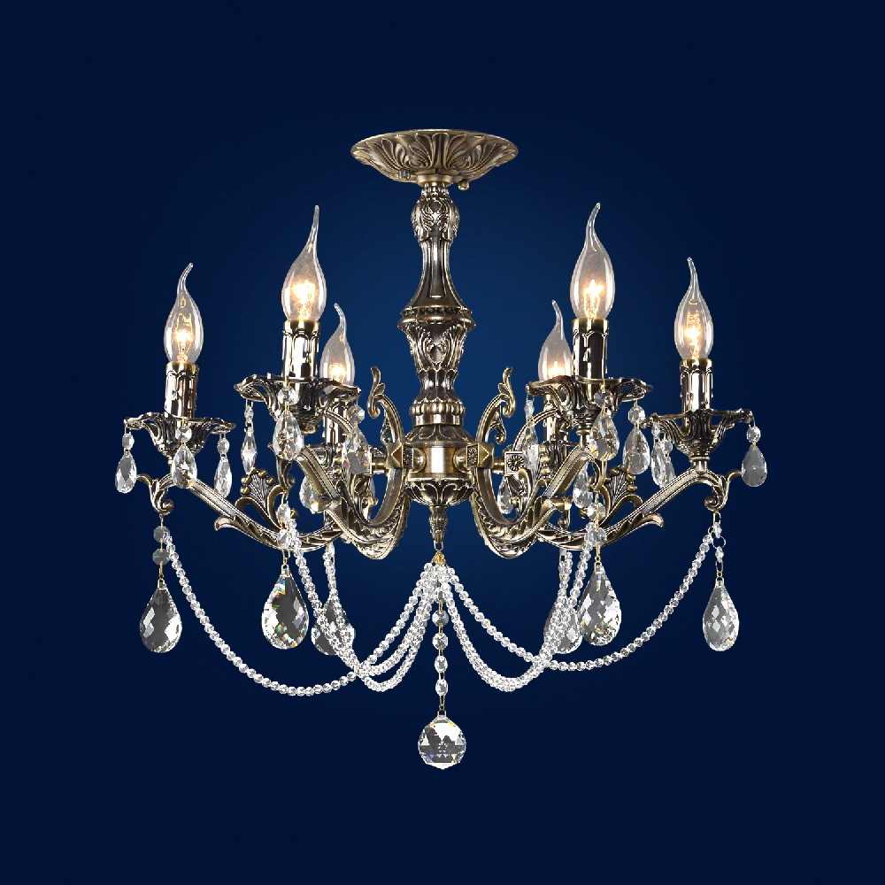 Потолочная люстра Максисвет 4280 2-4280-6-AB E14