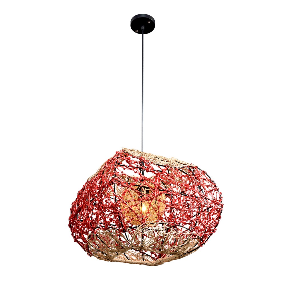 Светильник подвесной Максисвет 2-6160-1-ВК+RED E27