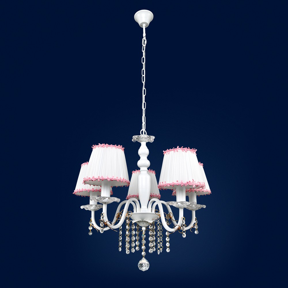 Подвесная люстра Максисвет 2-6780-5-WH E14