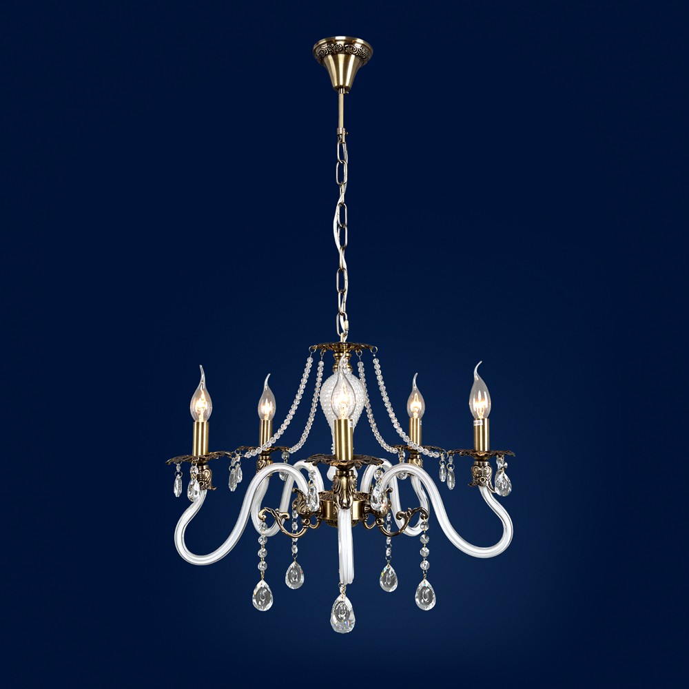 Подвесная люстра Максисвет 2-7960-5-AB E14