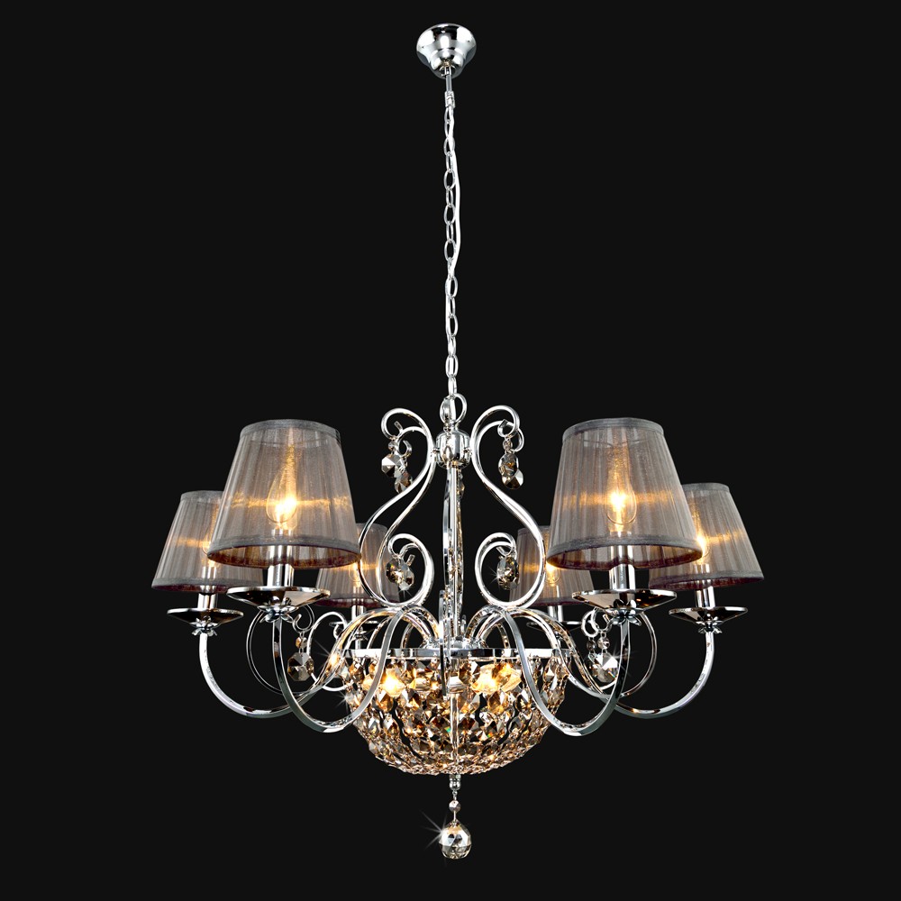 Подвесная люстра Максисвет 2-8150-9-CR E14