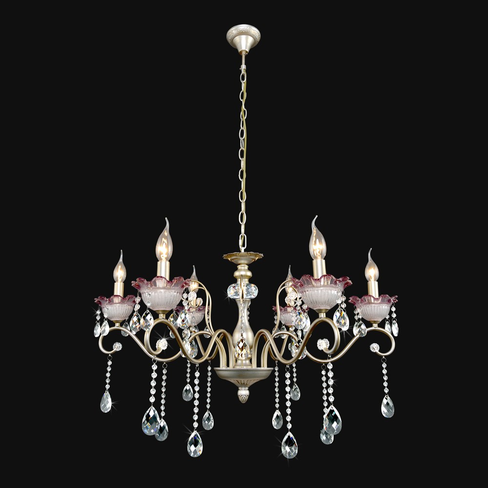 Подвесная люстра Максисвет 2-8190-6-YNBR E14