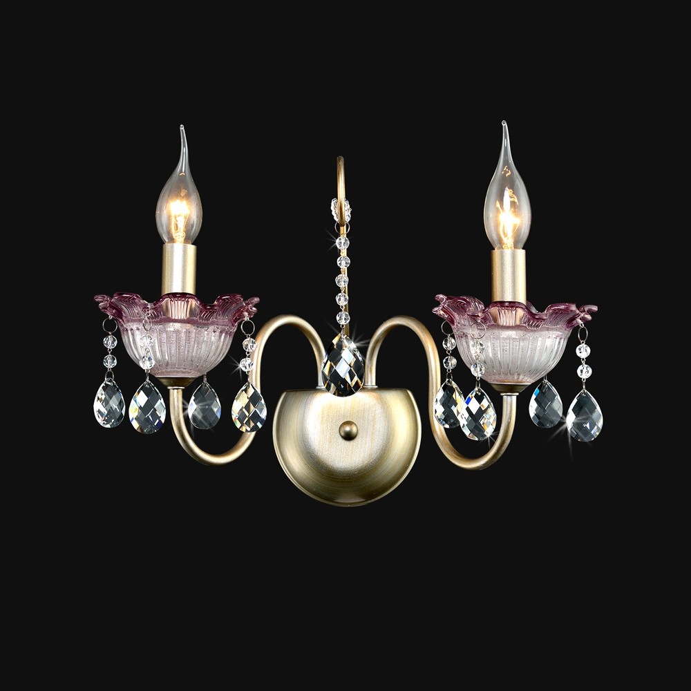 Настенное бра Максисвет 3-8190-2-YNBR E14