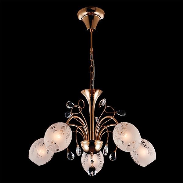 Подвесная люстра Eurosvet Даниэла 70034/5 золото