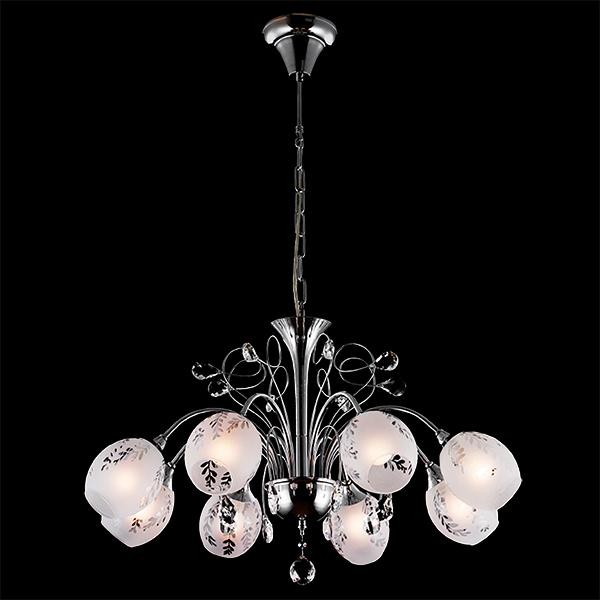 Подвесная люстра Eurosvet Даниэла 70034/8 хром
