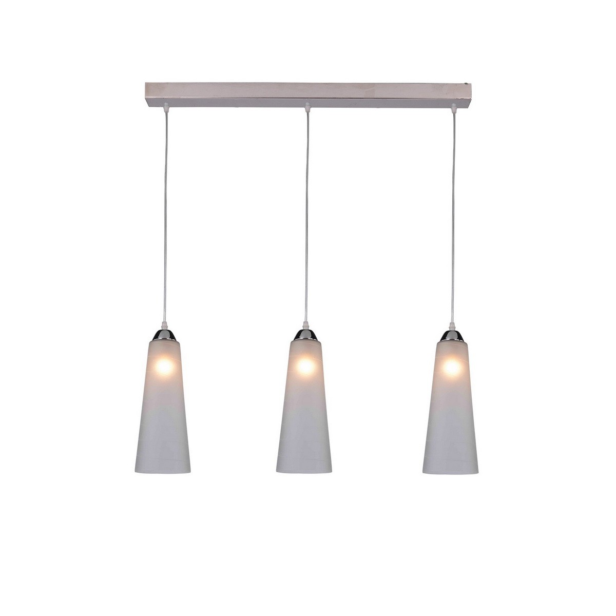 Светильник подвесной ID lamp Iris Glos 236/3-Chrome