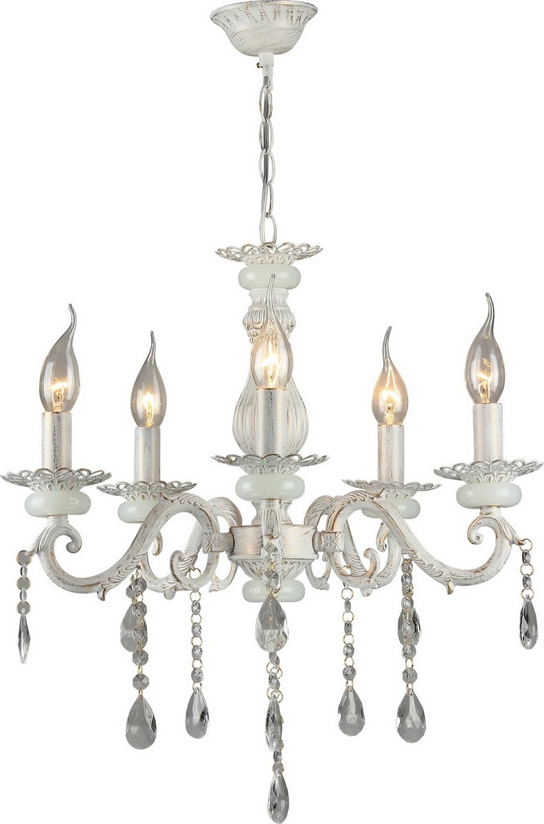 Подвесная люстра ID lamp Milana 270/5-Whitepatina