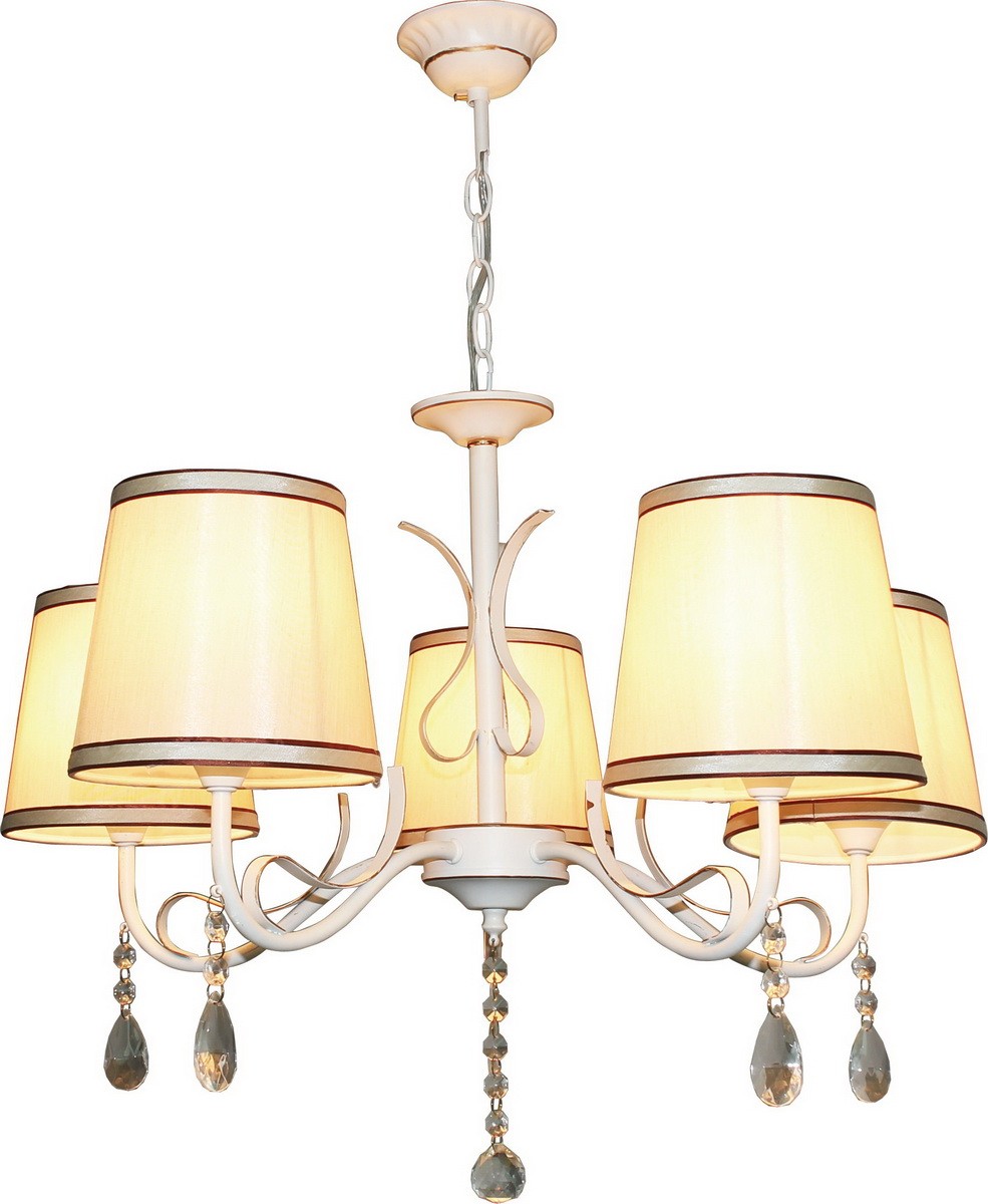 Подвесная люстра ID lamp Milana 271/5-Whitepatina