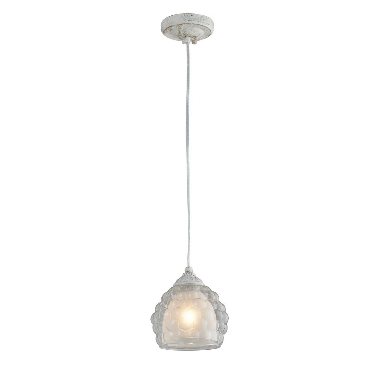 Светильник подвесной ID lamp Bella 285/1-Whitepatina