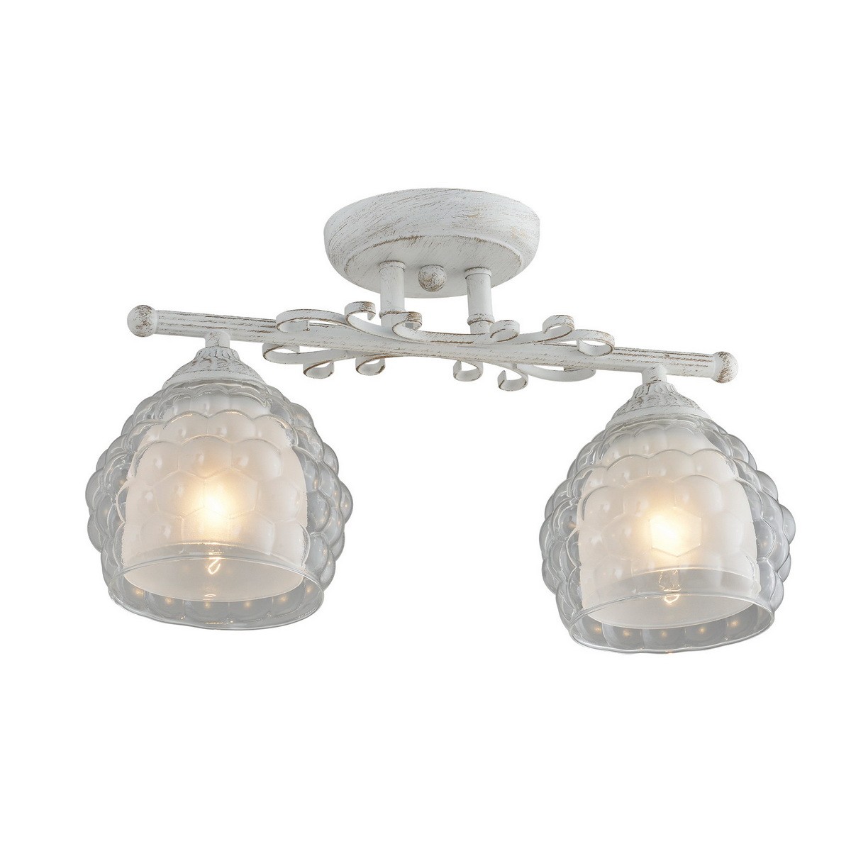 Потолочная люстра ID lamp Bella 285/2PF-Whitepatina