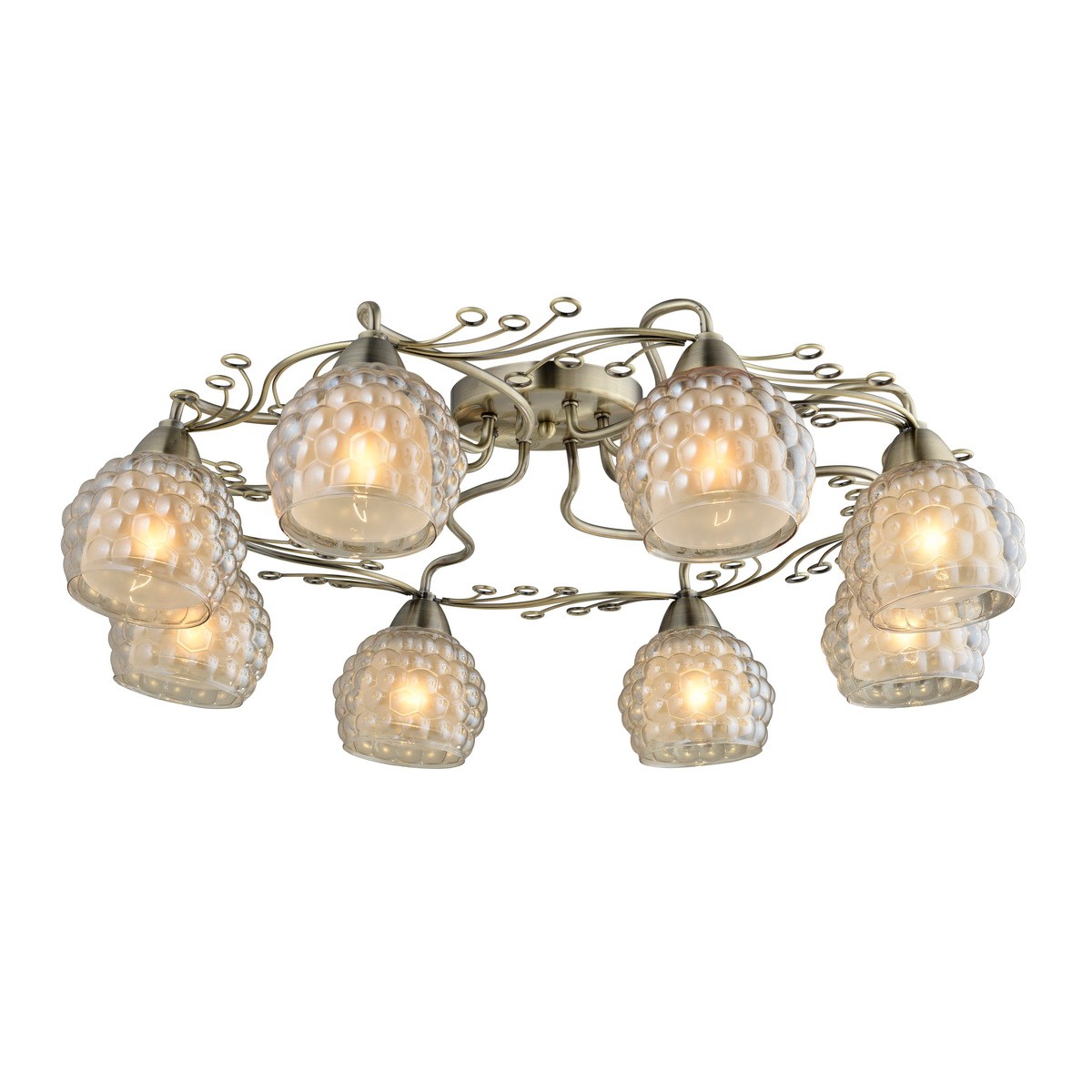 Потолочная люстра ID lamp Verity 286/8PF-Oldbronze