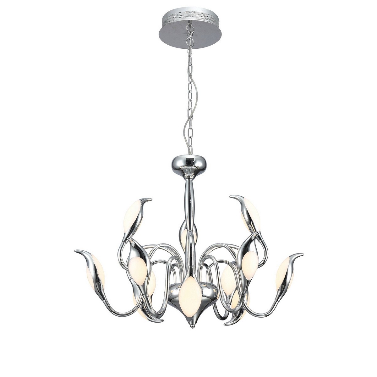 Подвесная светодиодная люстра Oktopia ID lamp 295/12-LEDChrome