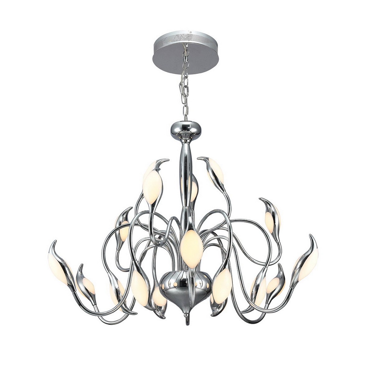 Подвесная светодиодная люстра Oktopia ID lamp 295/18-LEDChrome