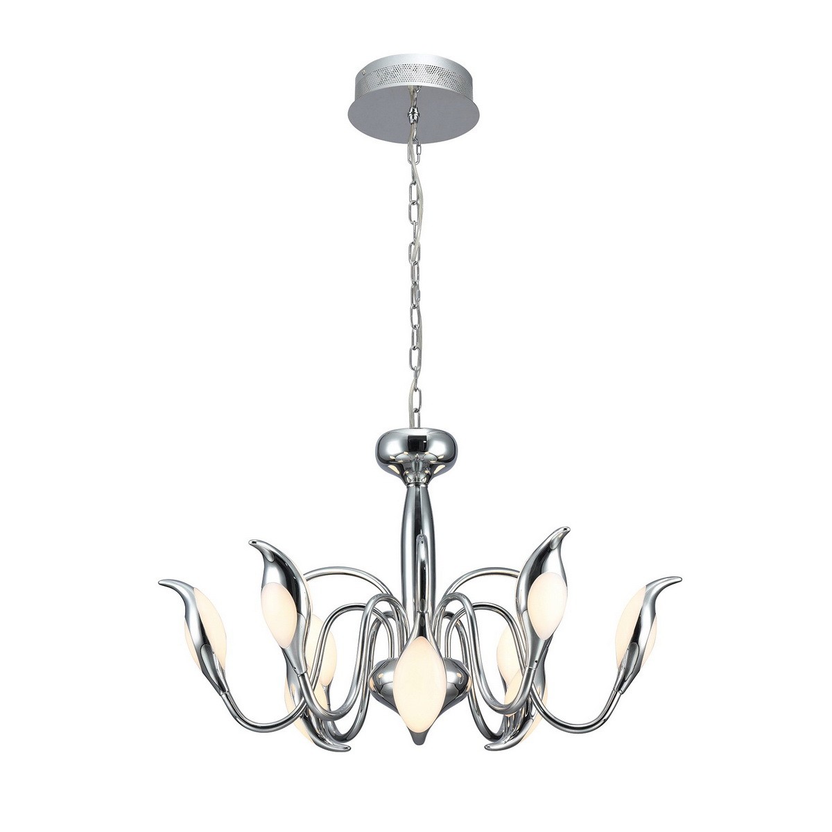 Подвесная светодиодная люстра Oktopia ID lamp 295/9-LEDChrome