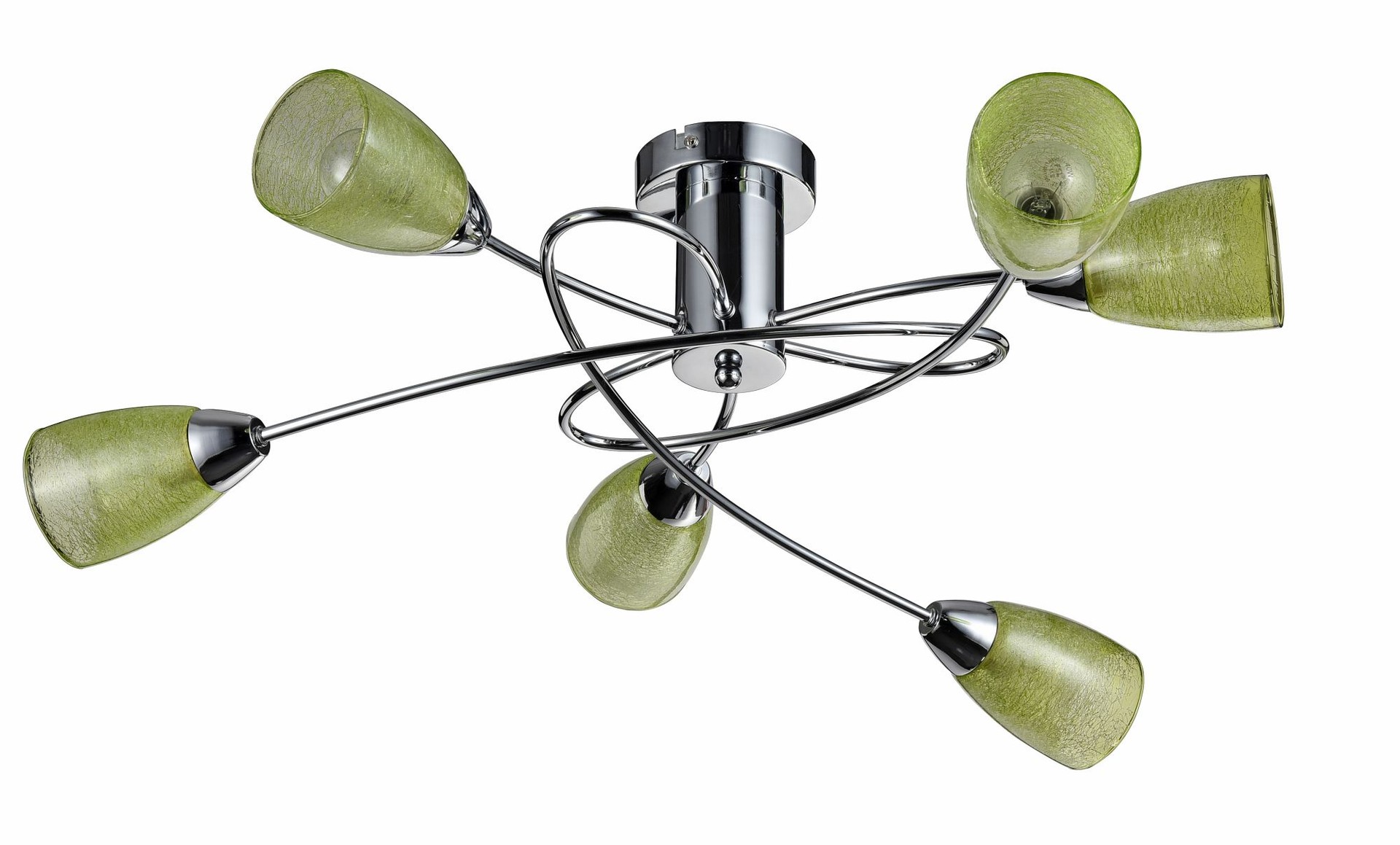 Потолочная люстра Freya Flash FR5103-CL-06-GN