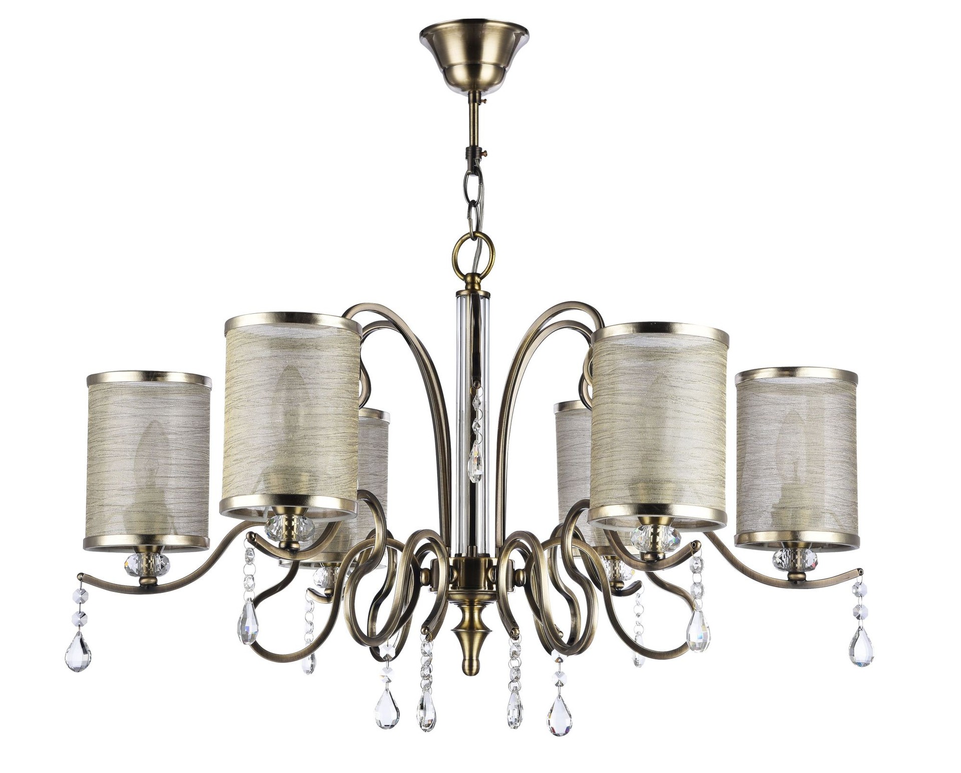 Подвесная люстра Freya Faust FR2300-PL-06-BZ