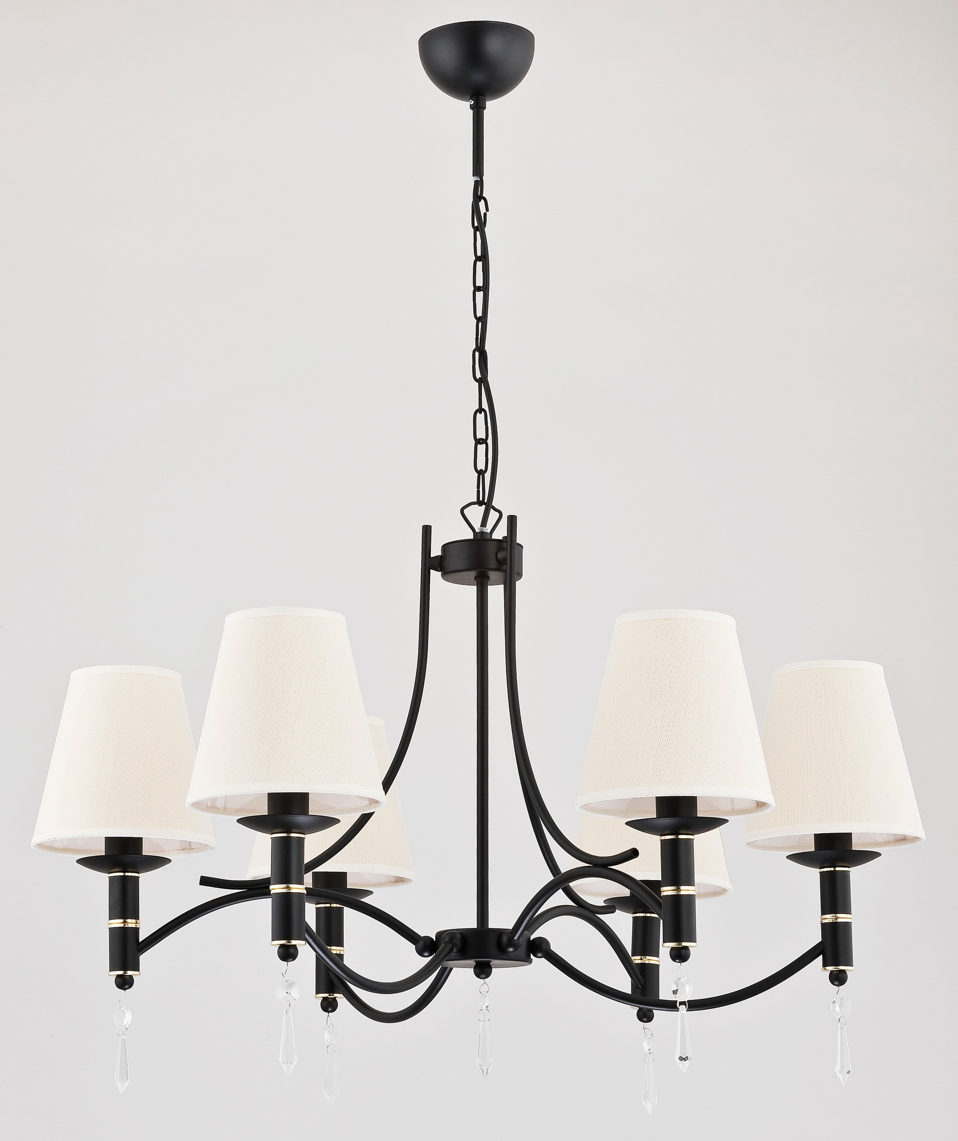 Подвесная люстра Alfa Abil Black Gold 23006