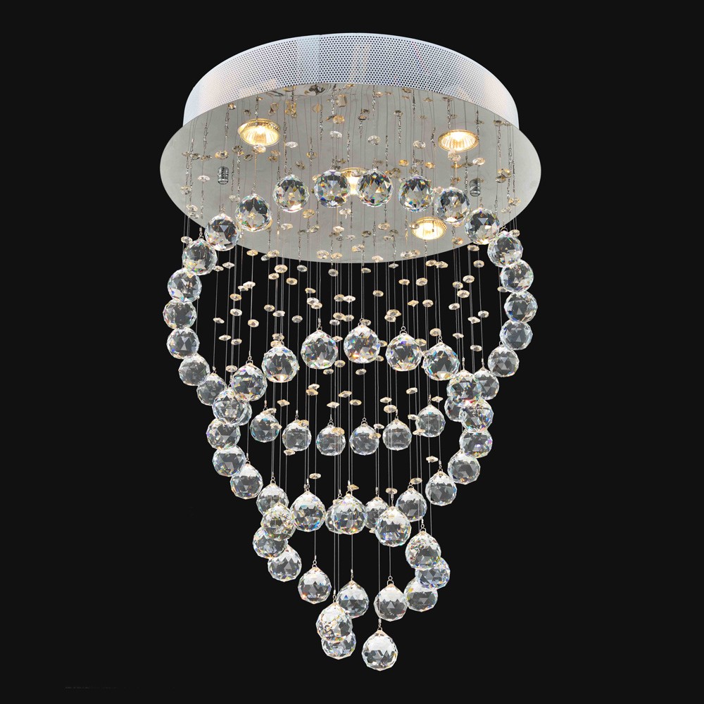 Люстра каскадная Максисвет 1-1022-5-CR GU10