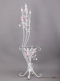 Торшер со столиком Vitaluce Lampadari Elite V1322/3P