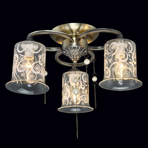 Потолочная люстра Максисвет 8574 1-8574-3-AB E14