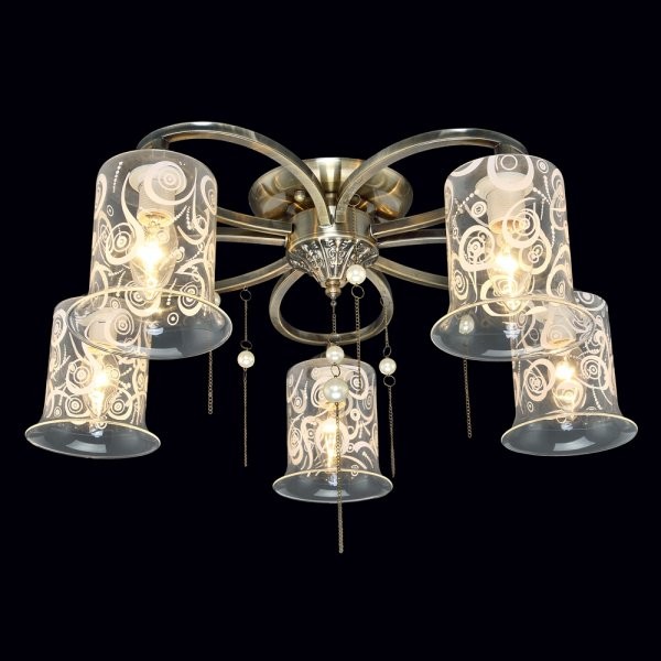 Потолочная люстра Максисвет 8574 1-8574-5-AB E14