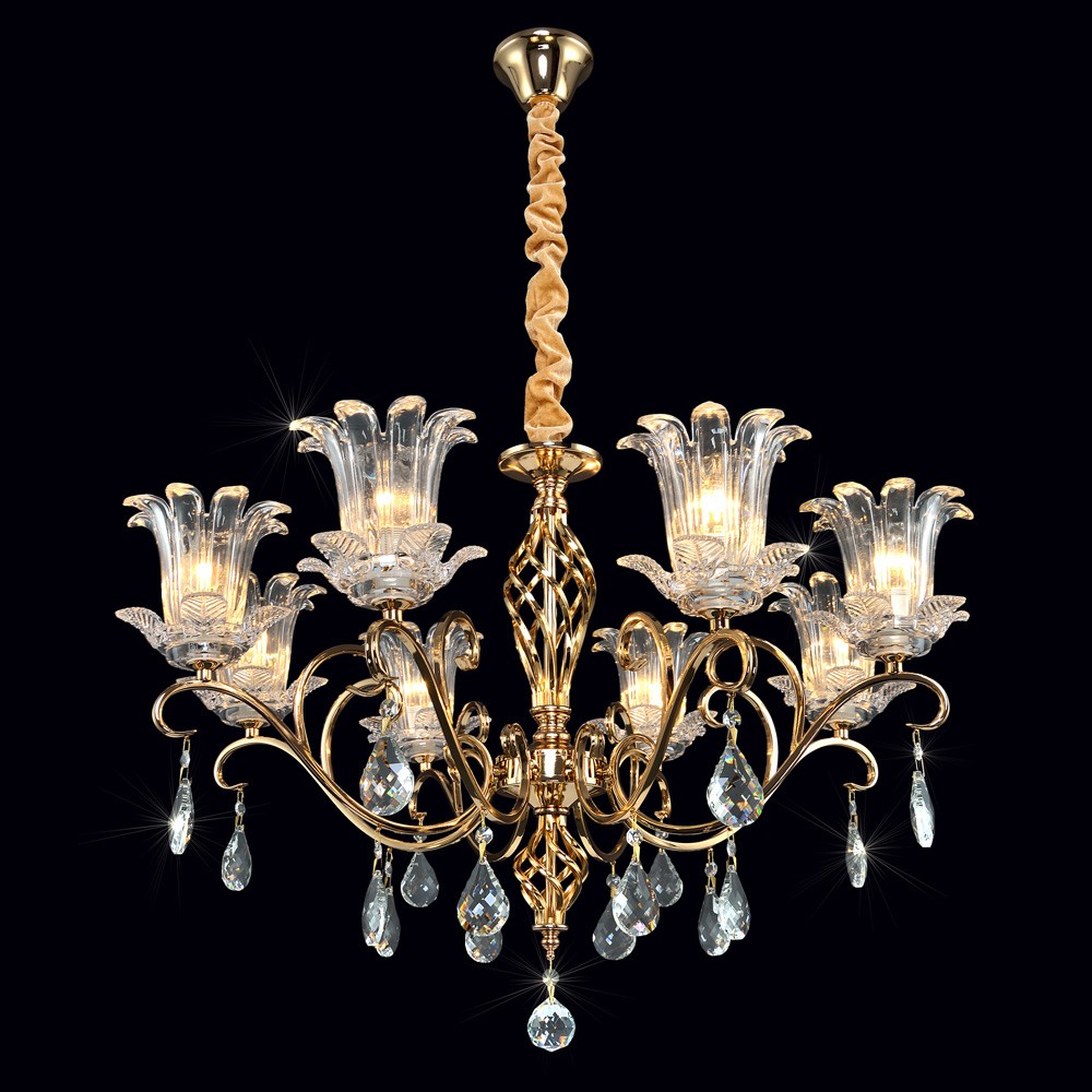 Подвесная люстра Максисвет 2-3868-8-FG E14