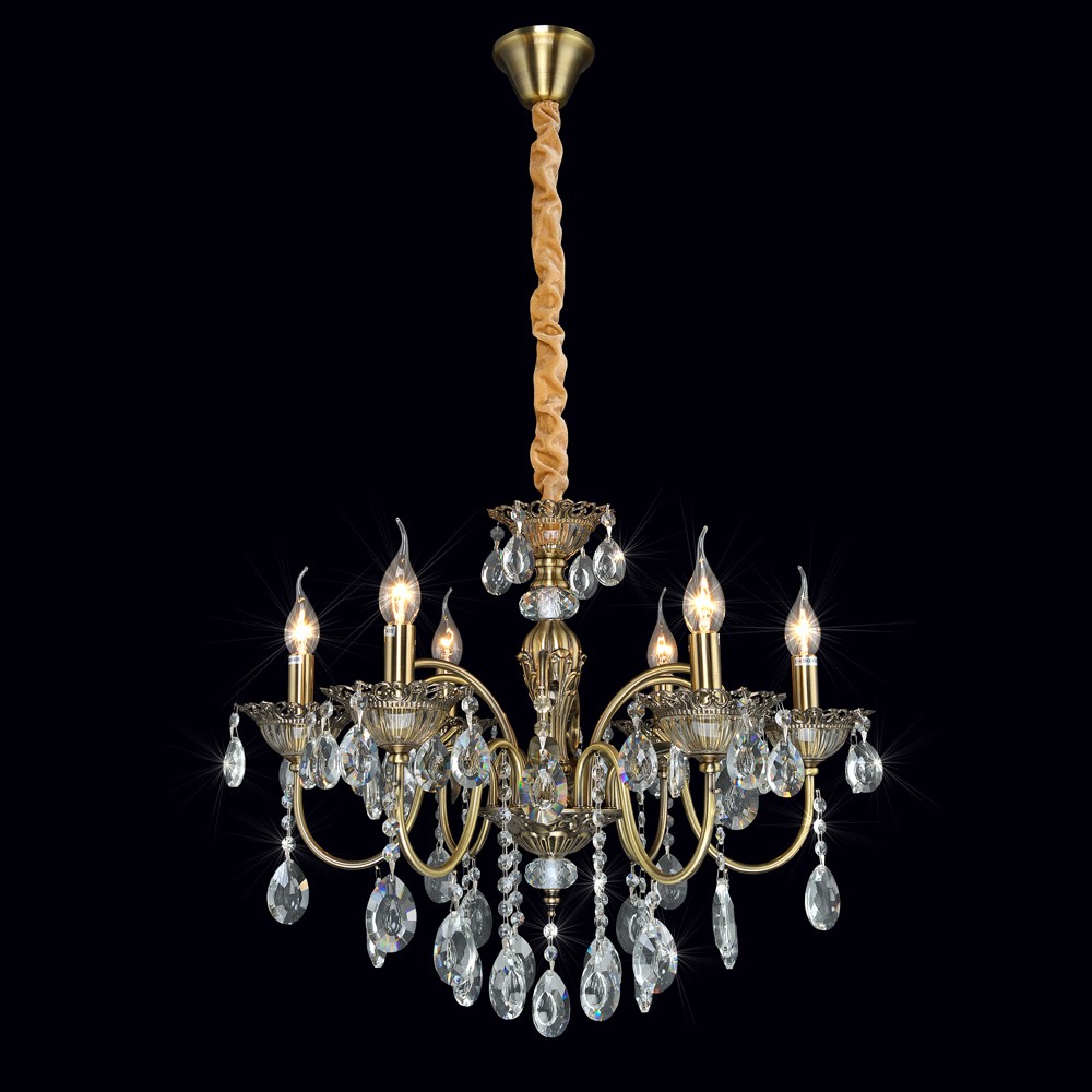 Подвесная люстра Максисвет 2-3892-6-AB E14