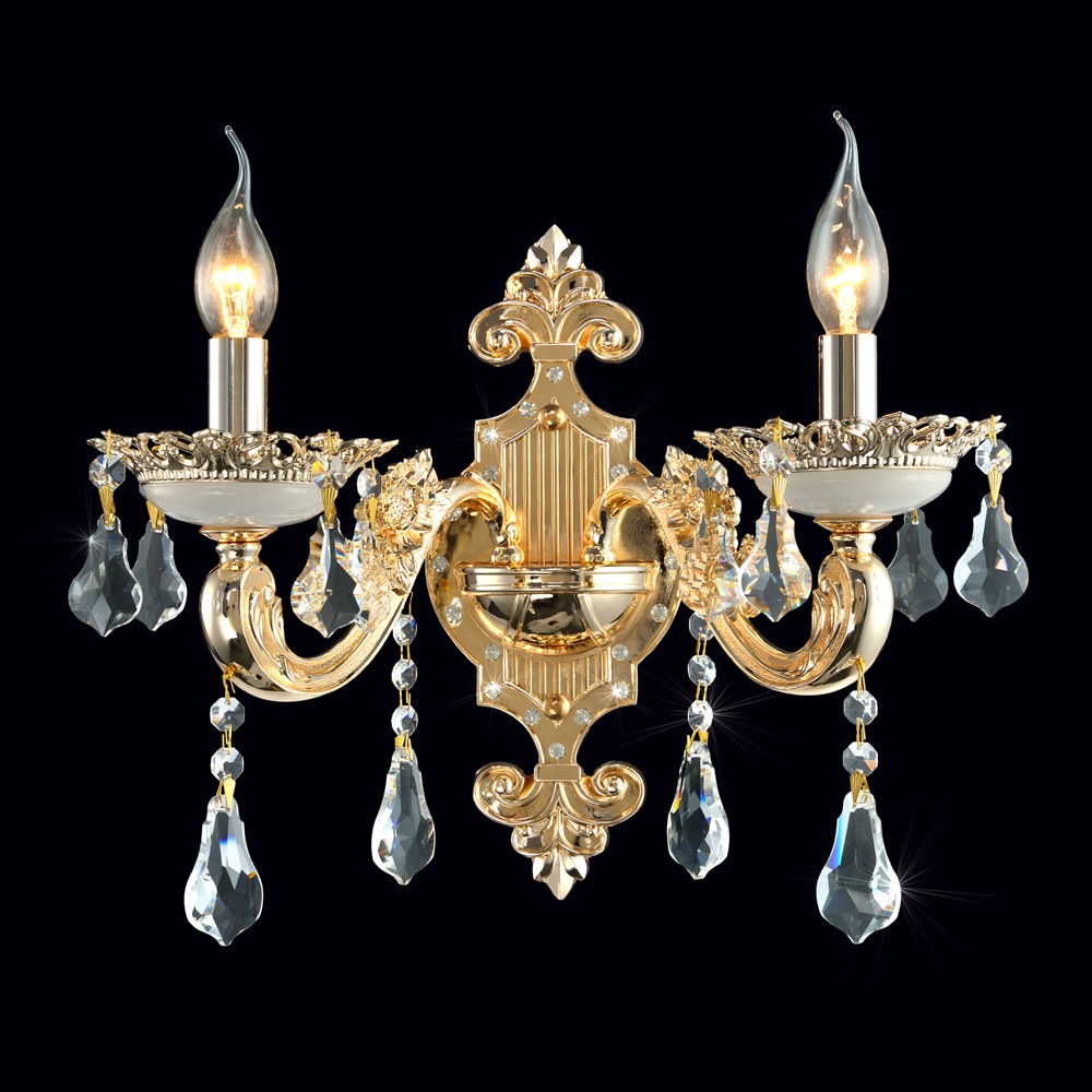 Настенное бра Максисвет 3-3882-2-FG E14