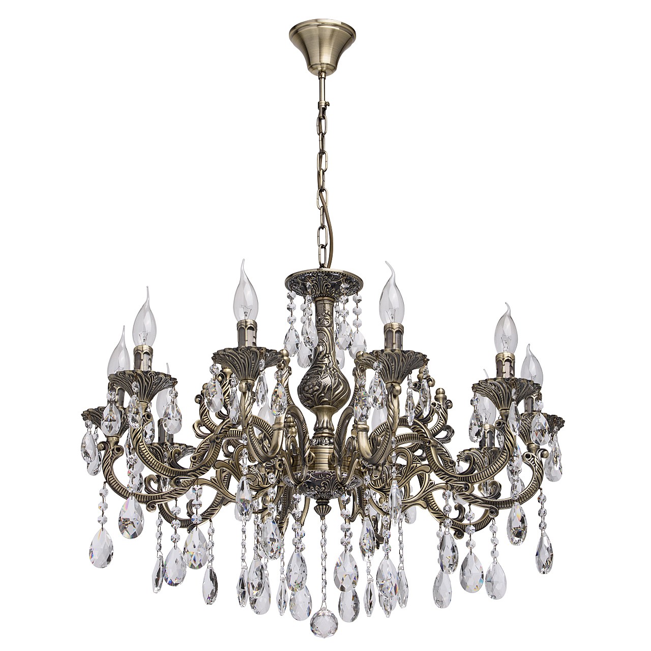 Подвесная хрустальная люстра Тоскана MW Light 685010110