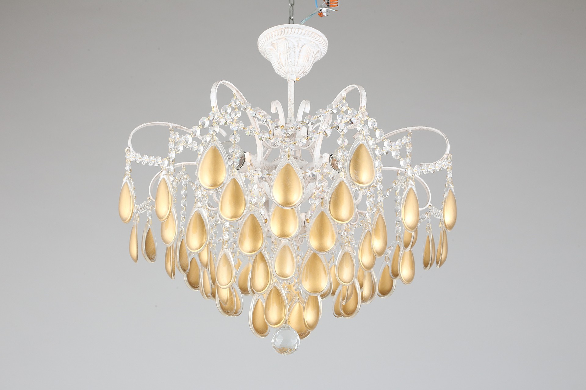 Потолочная хрустальная люстра Omnilux Agrigento OML-74507-06