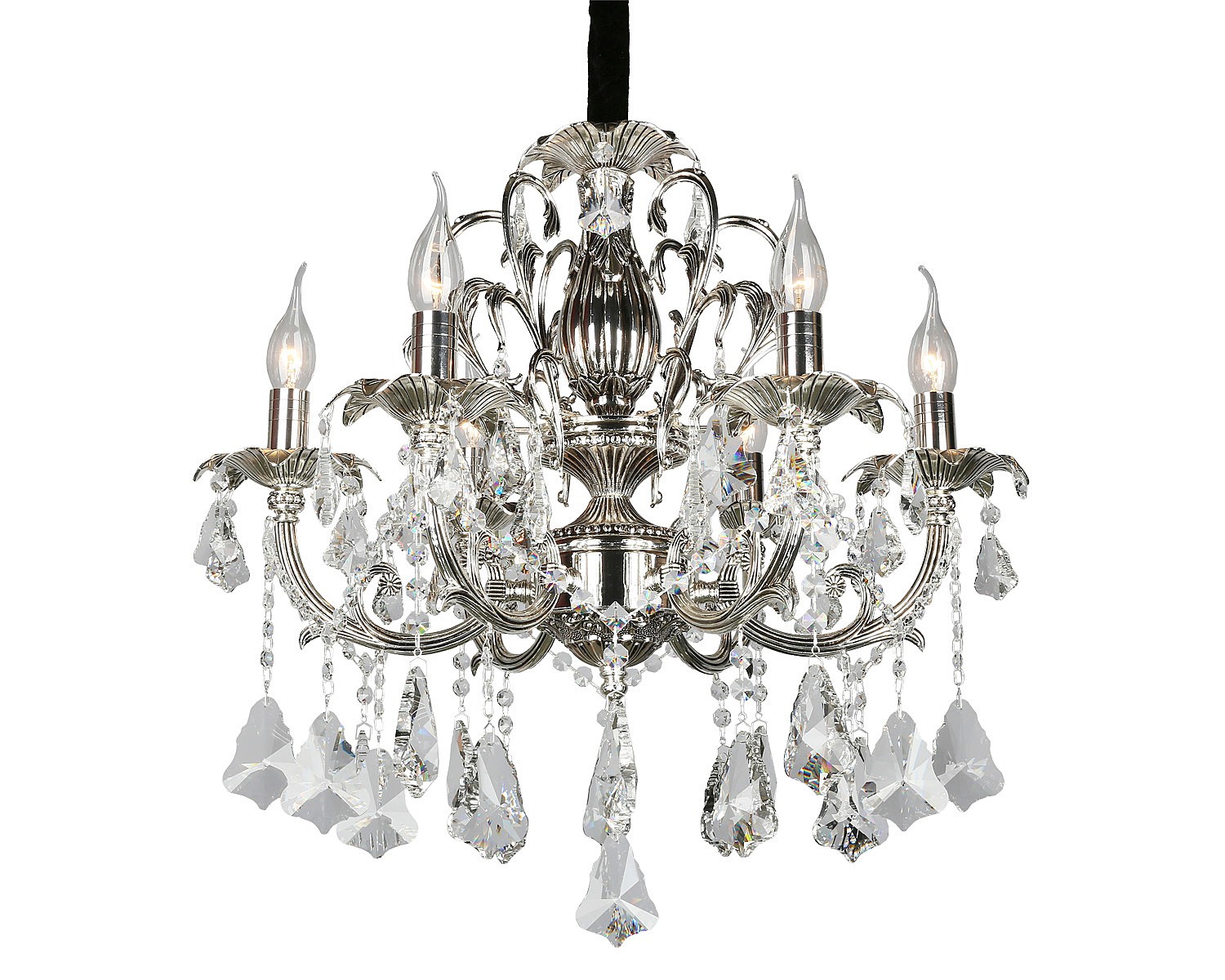 Подвесная хрустальная люстра Grosseto Omnilux OML-77713-06