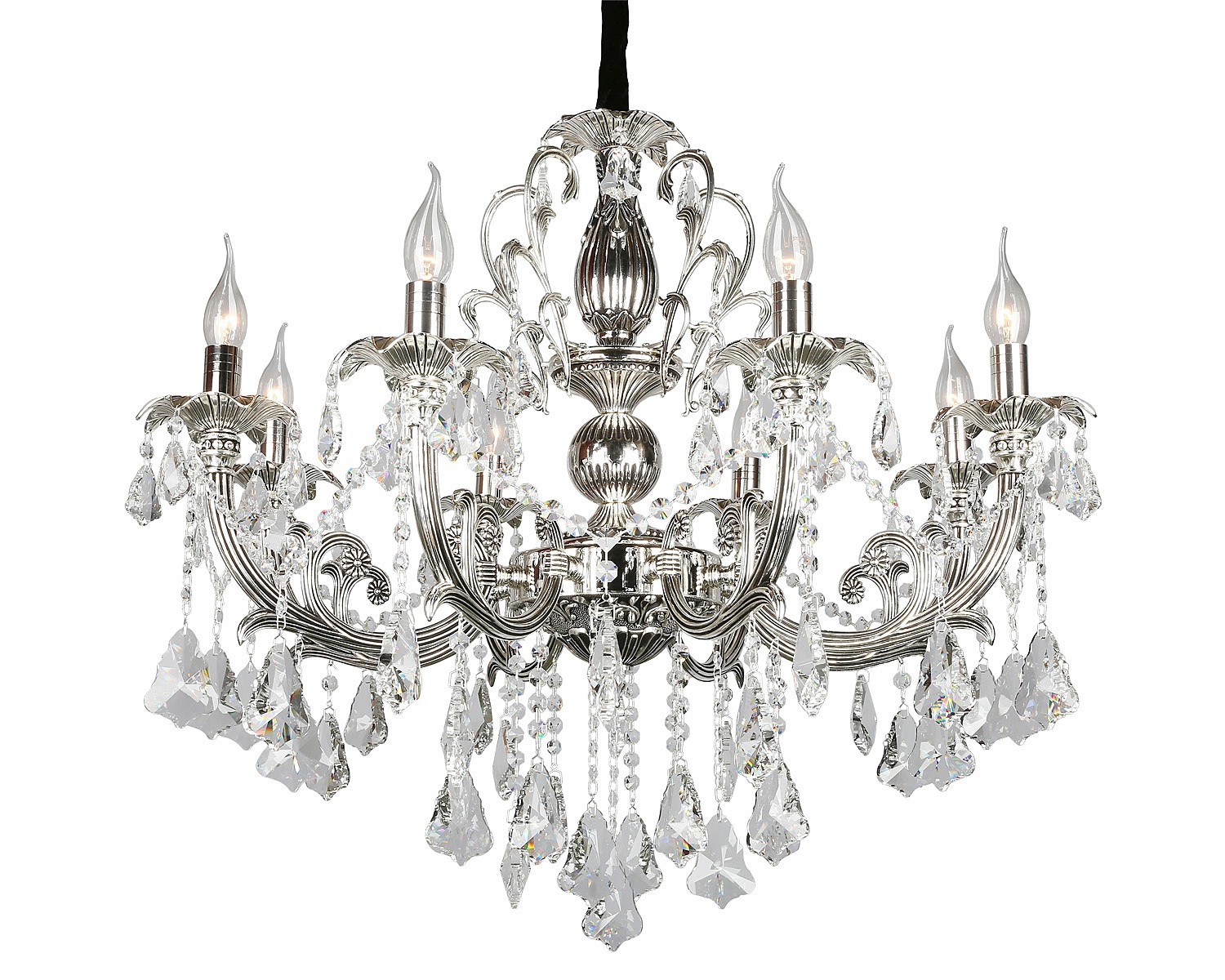 Подвесная хрустальная люстра Grosseto Omnilux OML-77713-08