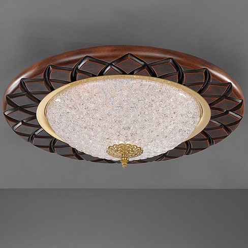 Светильник потолочный La Lampada 166 PL 166/4.26 Wood Walnut