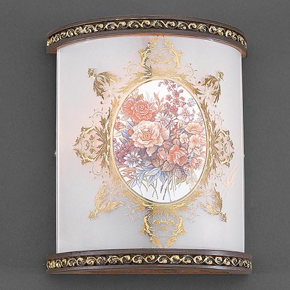 Настенное бра La Lampada 415 WB 415/1.40 Dec.60 Flowers