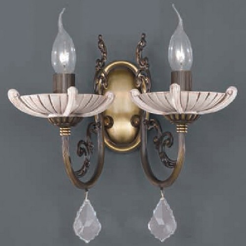 Настенное бра La Lampada 590 WB 590/2.40 Ceramic Antique