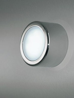 Настенное бра Vitaluce 9155 9155/1A cromo/nickel сv crist.sat.